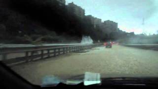 Genova alluvione 4102010 autostrada A7 [upl. by Oecile696]