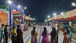 Navratri day 4  yogi group Bochasan 2024 [upl. by Arait248]