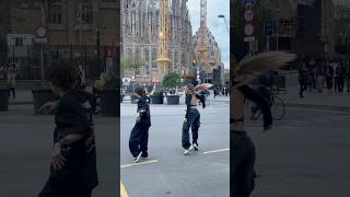 Great performance in front of Sagrada Família La Sagrada Familia Barcelona 🇪🇸 [upl. by Baudin961]