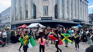 🇬🇧Middlesbrough African Caribbean CarnivalampMarket UK 2024🇬🇭🇬🇧 [upl. by Inalaek]