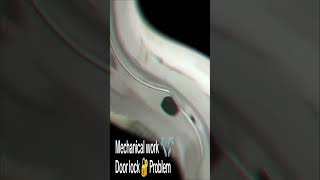 Car Door lock problem automobile mechancial shorts [upl. by Asikal]