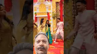 Dulhe ki saliyon Hare Dupatte valiyon dance wedding love bollywood green screen collabshort [upl. by Runkle]