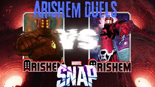 MARVEL SNAP Arishem DUELS [upl. by Llennaj]