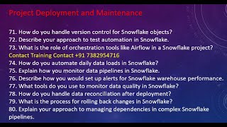 Snowflake RealTime Work Interview Questions Part 8 [upl. by Phillipp315]