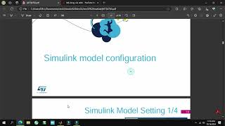 Simulink model configuration [upl. by Ennairrac]