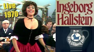 Ingeborg Hallstein  An der Donau wenn der Wein blüht  Live 1970 [upl. by Kiley]