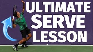 Ultimate Tennis Serve Lesson  How To Serve In Tennis [upl. by Arykahs]