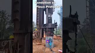 Les fondations en pieux préfabriques histoire géniecivil fondation astuce bétonarmée [upl. by Ellehctim396]