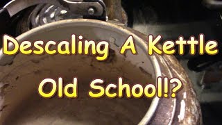 Descaling a Kettle With Oyster Shell [upl. by Frants]