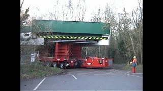 New rail bridge Grosmont on the Esk Valley line nymr train railway whitby [upl. by Rab]