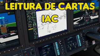 Como ler uma carta de aproximação e pouso IFR  Leituras de cartas IAC [upl. by Oesile70]