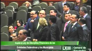 Dip Juan Blanco PAN  Ley de Disciplina Financiera de las Entidades Federativas [upl. by Olmsted]