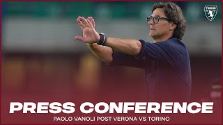 VERONATORINO  PRESS CONFERENCE MISTER VANOLI 🎙️ [upl. by Gautious]