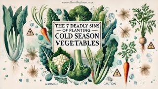 7 Mistakes Gardeners Make with Cold Season Vegetables And How to Fix Them [upl. by Welton]