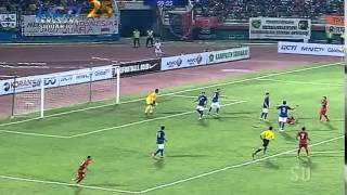 INDONESIA vs MALAYSIA 20 Friendly Match 1492014 FULL HIGHLIGHTS [upl. by Shugart]