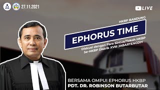 EPHORUS TIME  Diskusi dengan SintuaTokoh HKBP SeDistrik XVIII JABARTENGDIY [upl. by Ecinwahs]