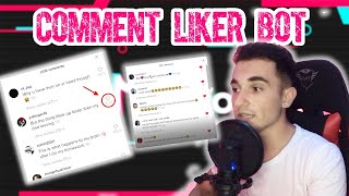 A bot that likes comments on TikTok videos tiktok bot [upl. by Aissenav]