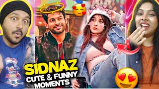 React on Sidnaaz Bigg Boss Moments  Shehnaz Gill and Siddharth Shukla Reaction [upl. by Ahsatin351]