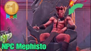 Where to Find Fortnite NPC Mephisto  Chapter 5 Season 4 [upl. by Ulrica]