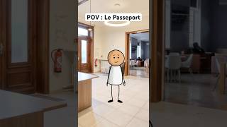 Le Passeport 📕 antoinebordes video france animation viralvideo [upl. by Sirraf611]