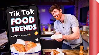 A Chef Tests and Reviews TIKTOK Food Trends  Sorted Food [upl. by Ahtelat]