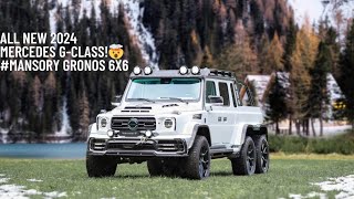 ALL NEW 2024  MANSORY Gronos 6×6 🤑🤑 mercedes gclass mansory [upl. by Seyler770]