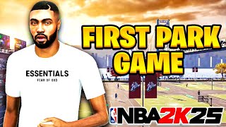 MY 1ST PARK GAME ON NBA 2K25 ARE 63S THE META THIS YEAR [upl. by Emrich]