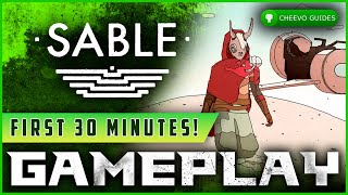 Sable  4K Gameplay First 30 Minutes  Xbox Series X [upl. by Edny]