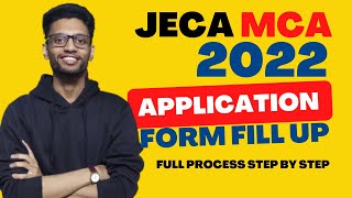 JECA Exam 2022 Online Application Form Fill Up Step By Step [upl. by Aynam]