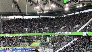 Werder Bremen Fans in Wolfsburg [upl. by Weide]