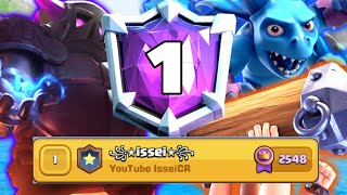 Top1 with PEKKA BRIDGE SPAM with Minions😉Clash Royale [upl. by Mcclees]