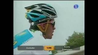 Contador conquista el Angliru ciclismo ciclismodecarretera albertocontador [upl. by Initirb]