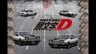 Initial D Toyota ae86 Trueno  Beamng Drive [upl. by Anabel]