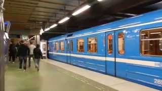 Stockholm  Liljeholmen Tunnelbanestation metro station 2015 05 09 [upl. by Akcire518]