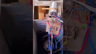 Carrier AC compressor wiring contactor wiring outdoor testing short ytshortsAC and fridge repair [upl. by Eneirda580]