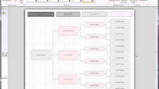 Visio Hierarchical Template [upl. by Kitty]