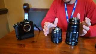 A first look at the Olympus MZuiko 40150mm f28 Pro lens [upl. by Michella]