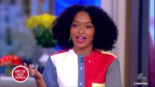 Yara Shahidi Talks Tackling Hard Topics In Grownish  The View [upl. by Cathe582]