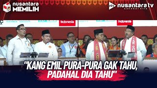 FULL SKAK Jawaban Santai Rano Saat Ditanya RK Kang Emil Ini Purapura Gak Tahu  SPECIAL REPORT [upl. by Akayas]