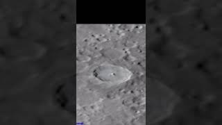 Strong Magnification with a High Powered Telescope of Tycho crater amp a Line Running Across It [upl. by Cioffred]