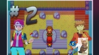 Pokemon fire red extended ep 2 first gym battle amp evolved my Pokemons [upl. by Hulen]