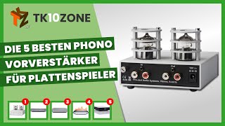 Die 5 besten PhonoVorverstärker für Plattenspieler [upl. by Panaggio]