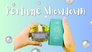 Versace ya Miniso Fancy Zodiac perfumePerfume collection Comparison shorts shortsvideo perfume [upl. by Giavani]