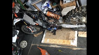 KTM 450 SXF Head Gasket leak [upl. by Oz452]