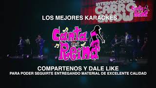 Karaoke Pagarás Internacional Carro Show [upl. by Ynttirb]