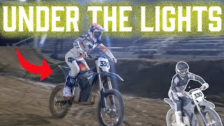 Riding My Electric Dirtbike At Night [upl. by Ednyl566]