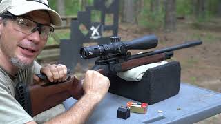 Straightpull bolt action on a 1022 receiver custom rifle [upl. by Huntingdon]