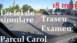 Singur la Volan  Simulare traseu examen auto [upl. by Karol956]