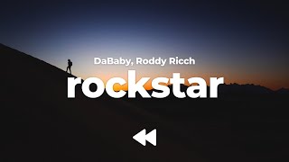 DaBaby  ROCKSTAR feat Roddy Ricch Clean  Lyrics [upl. by Marcelo]