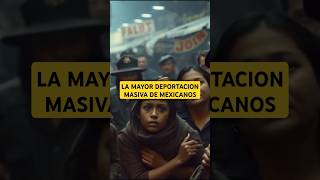 La mayor DEPORTACIÓN MASIVA de MEXICANOS [upl. by Furey]